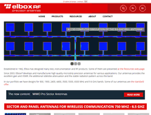 Tablet Screenshot of elboxrf.com